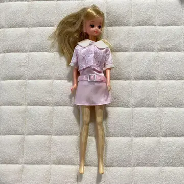 리카짱 인형 핑크 의류 금발