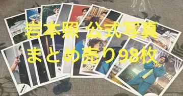 이와모토 히카루 공식 사진 묶음 판매 98장