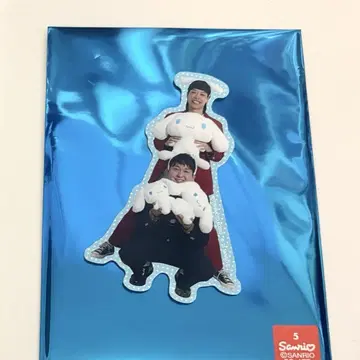 만게키 시나모롤 배터리 스티커