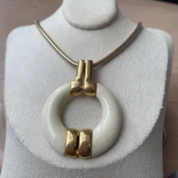 CHANTER 빈티지 롱 목걸이