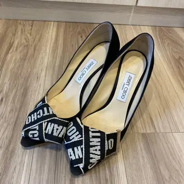 JIMMY CHOO 로고 펌프스 39
