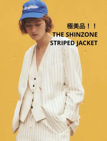 컨디션 최상! 더 신존 NOSTALGIC STRIPED JACKET