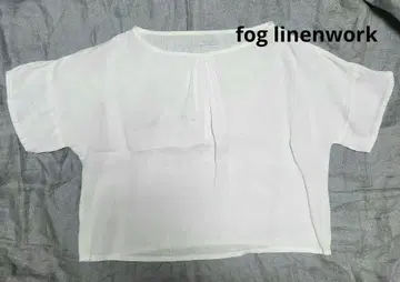 fog linen work 리투아니아 린넨 100% 상의