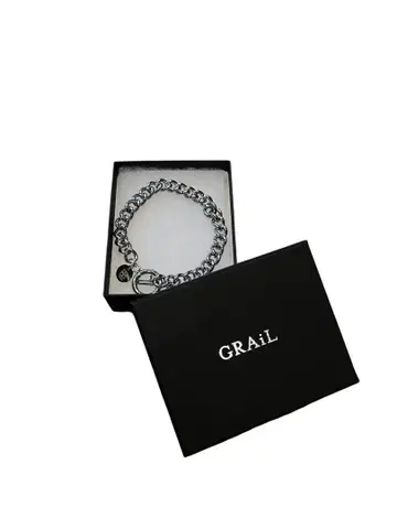 GRAIL 실버 체인 팔찌