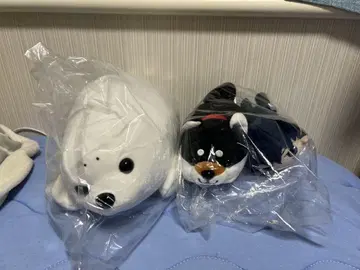 인형 3체 세트 물범 시바견 후시구로 메구미