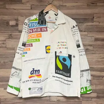 [새상품급] J.S Homestead x Fritter 코튼 프린트 셔츠