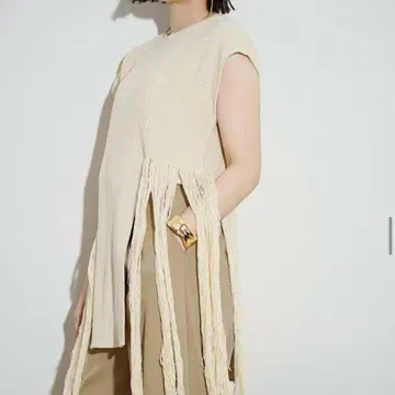 nuyuh multi design fringe knit