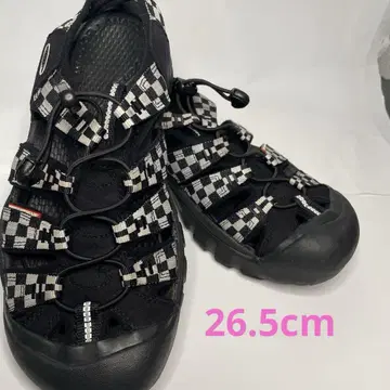 KEEN 킨 샌들 체크 무늬