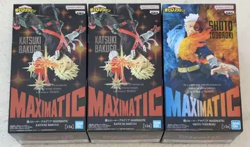MAXIMATIC 히로아카 바쿠고 카츠키 토도로키 쇼토 피규어 3체 세트
