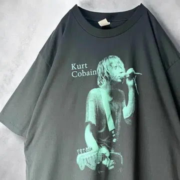 Kurt Cobain 커트 코베인 티셔츠 그래픽 닐바나
