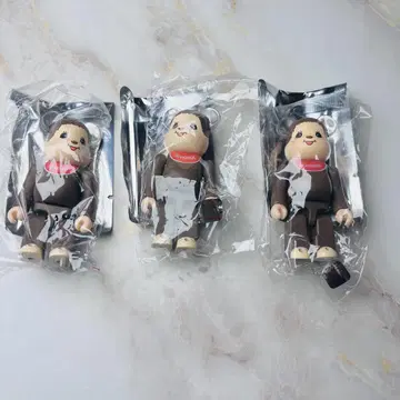 ANIMAL 몽치치 3개 세트 베어브릭 시리즈 50
