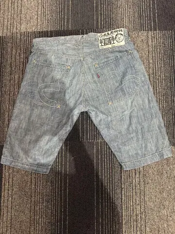 EVISU 에비수 숏팬츠 W34