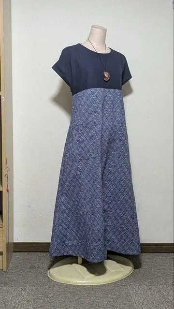 유카타 기모노 리메이크 롱 원피스 724