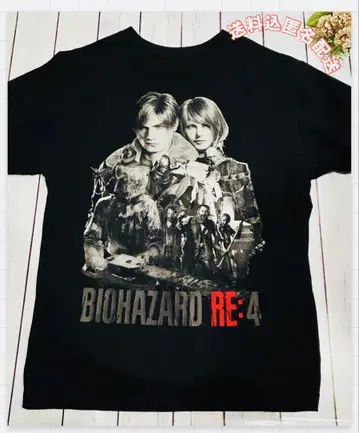 유니클로 UT 바이오하자드 RE:4 티셔츠 L 블랙 CAPCOM