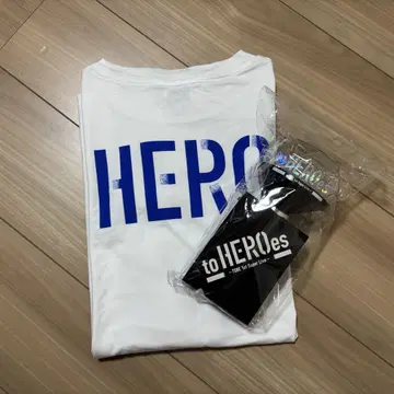 to HEROes ~TOBE 1st Super Live~ 티셔츠 화이트