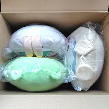 새상품 미개봉 택 포함 치이카와 비오는 날 BIG 봉제 인형 전3종 세트