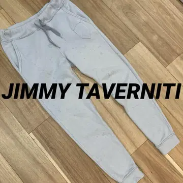 JIMMY TAVERNITI 스웨트 팬츠 조거 팬츠 페인트 느낌 가공