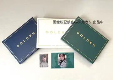 BTS 정국 GOLDEN 앨범 3 형태 미개봉 트레이딩 카드 포함