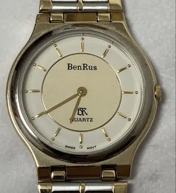 작동품 BenRus 벤러스 쿼츠 남성용 시계 BR-001M