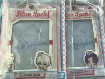 블루 록 제일복권 카드 케이스 나기 세이시로 미카게 레오 2세트