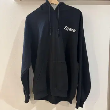 ZepaneseClub 제파니즈클럽 후드티 후드 부착 블랙 컬러