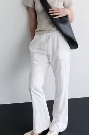 letter bootcut pants 부츠컷 팬츠