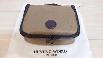 HUNTING WORLD 파우치 베이지 미니 백 헌팅 월드