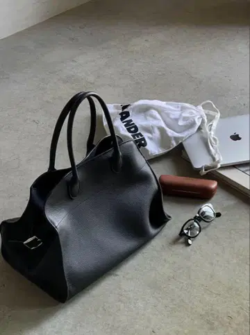 JISTORY 지스트리 사이드 벨트 보스턴 백 블랙