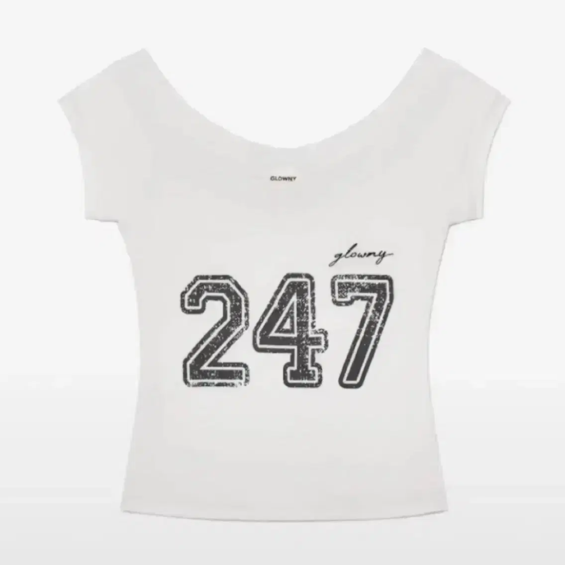 【GLOWNY】韓国人気★(S,M) KISSING U CREW NECK TEE MUSINSA公式 | GLOWNY KISSING U CREW NECK TEE (WHITE)