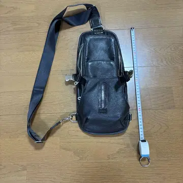 23구 HOMME 남성용 숄더백 블랙