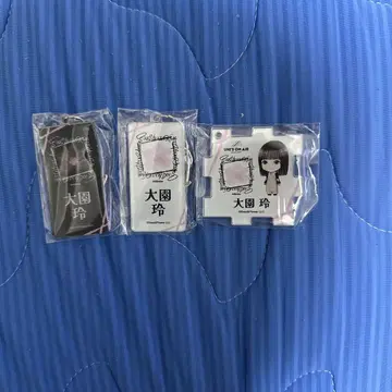 사쿠라자카46 오오조노 레이 키링 3개 세트
