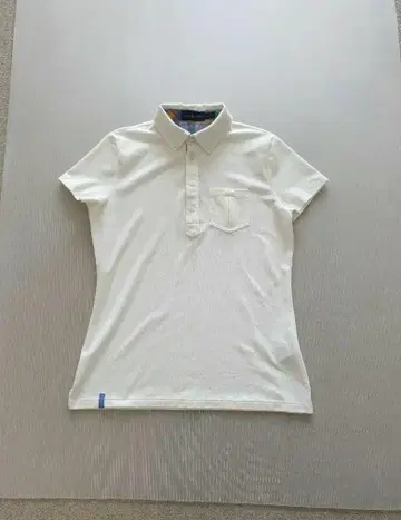 Ralph Lauren 랄프 로렌 테일러드 핏 피케 셔츠 화이트 S