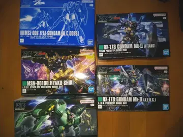 HG 볼리노크 사마안 Z 건담 백식 건담 마크II x 2