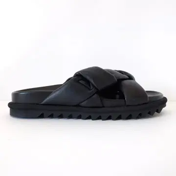 24ss Dries Van Noten 샤크 밑창 가죽 샌들