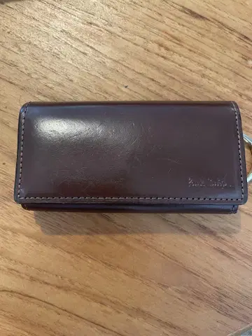 Paul Smith 가죽 키케이스 브라운