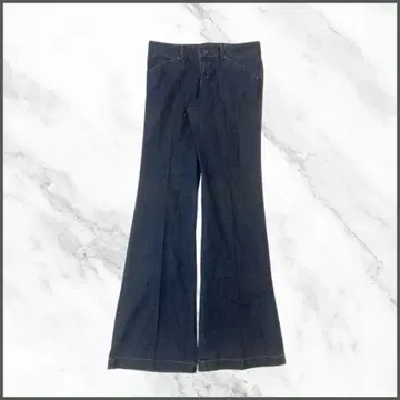 부츠 컷 데님 다크 블루 빈티지 아카이브