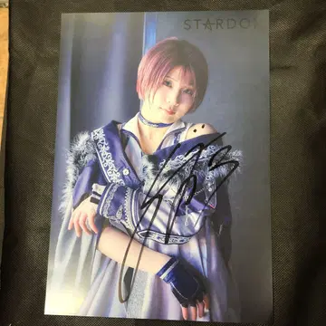 안노 사오리 스타덤 STARDOM 친필 사인 포트레이트