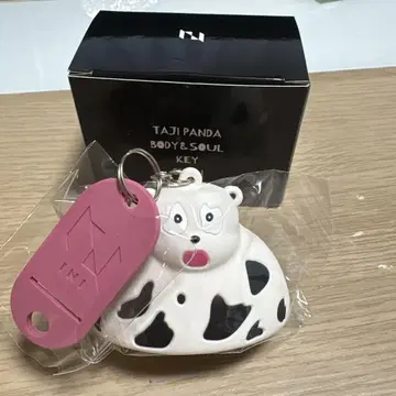 INI 타지마 쇼고 XQUARE 타지 팬더 키링 핑크 택 낙하물