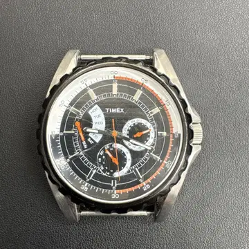 TIMEX 손목시계 T2M428 크로노그래프 블랙 케이스만 쿼츠