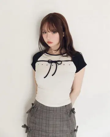 [미개봉 새상품] andmary Alma ribbon tops ivory