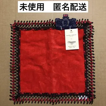 긴자 레이스 LAURA ASHLEY 콜라보 손수건 런던 미사용