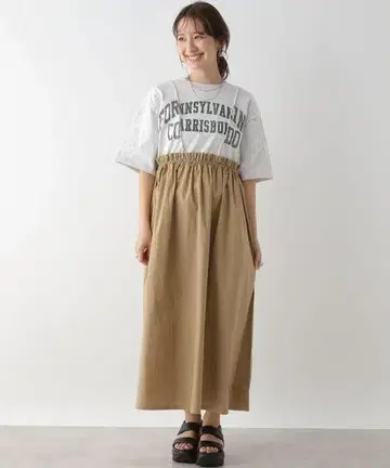 새상품 LEPSIM 리메이크 도킹 원피스