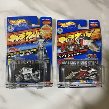 hotwheels 캐릭터 휠 하카이더의 화이트 까마귀 라이드 슈터