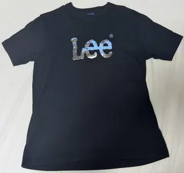Lee 로고 티셔츠 M 사이즈 블랙