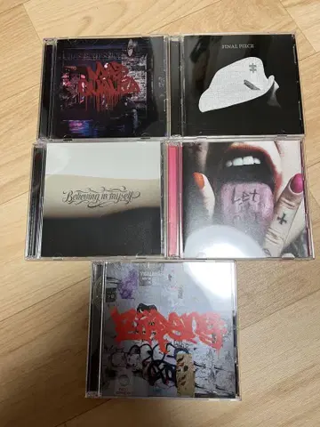 HYDE 싱글 CD 5장 세트