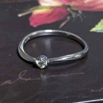 사만다 티아라 k10 싱글 볼 다이아몬드 반지