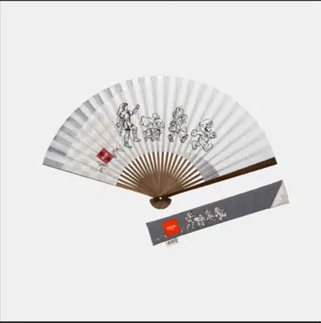 새상품 Nintendo KYOTO x 하쿠치쿠도 콜라보 부채