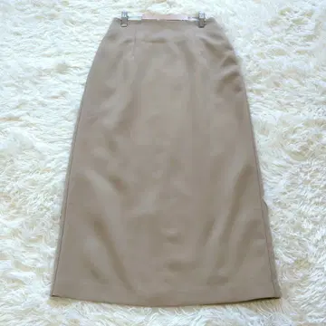 어반 리서치 로쏘 타이트 스커트 롱 하이 웨스트 베이지
