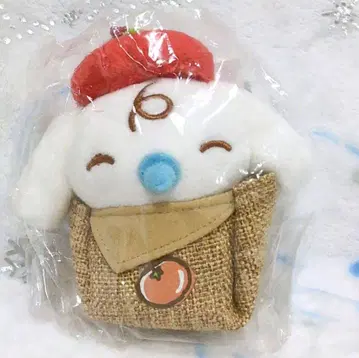 시나모롤 가드닝 마스코트 밀크 봉제 인형 퓨로랜드
