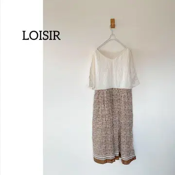 LOISIR 롱 린넨 원피스 마 38
